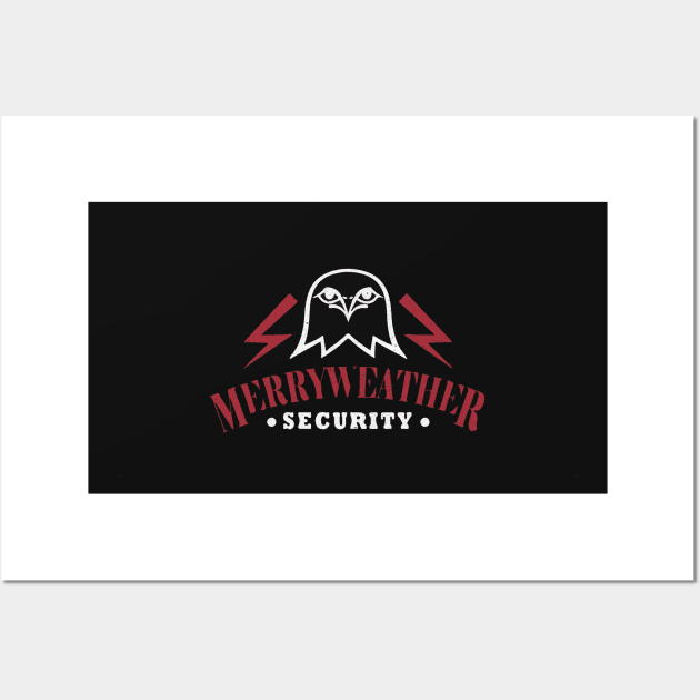 "Merry Weather Security" GTA V Print Wall Art by DungeonDesigns